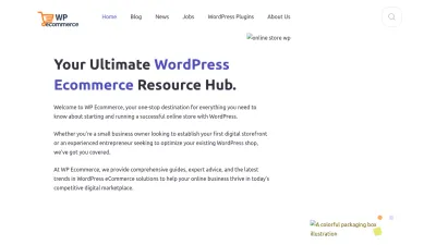 Screenshot of Wpecommerce.org