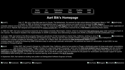 Screenshot of Aartbik.com