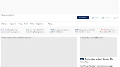 Screenshot of Tvn24.pl