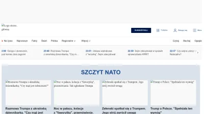 Screenshot preview of tvn24.pl