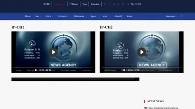 Screenshot of Iranpress.com