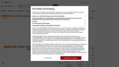 Screenshot of Finanznachrichten.de