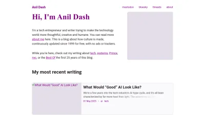 Screenshot of Dashes.com