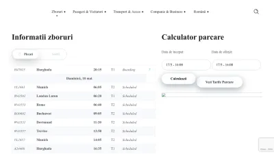 Screenshot preview of aerotim.ro