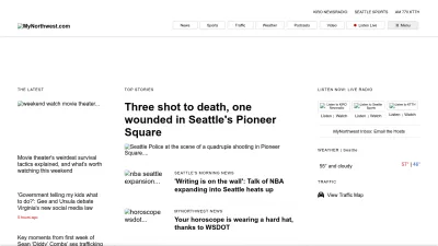Screenshot of Mynorthwest.com