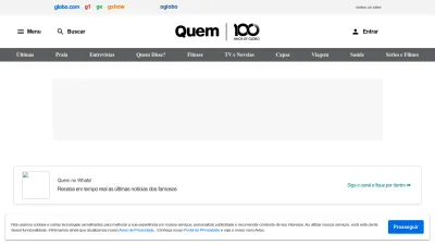 Screenshot of Revistaquem.globo.com
