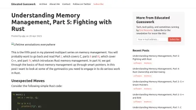 Screenshot of Educatedguesswork.org