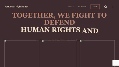 Screenshot preview of humanrightsfirst.org