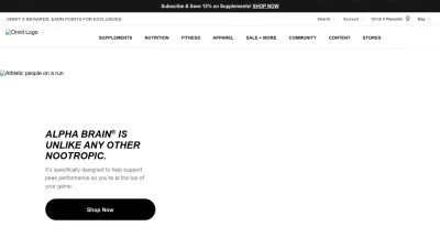 Screenshot of Onnit.com