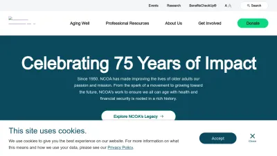 Screenshot of Ncoa.org