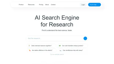 Screenshot of Consensus.app
