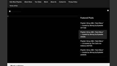 Screenshot of Slicingupeyeballs.com