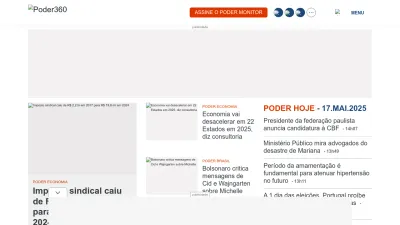 Screenshot of Poder360.com.br