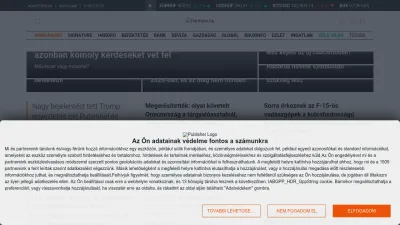 Screenshot of Portfolio.hu