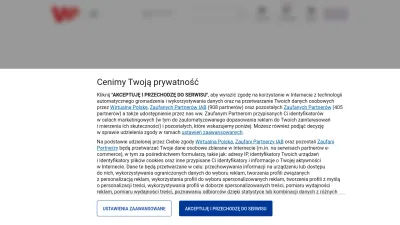 Screenshot of Wp.pl