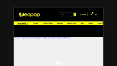 Screenshot of Geopop.it