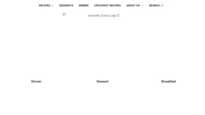 Screenshot preview of insanelygoodrecipes.com