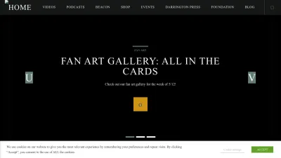 Screenshot of Critrole.com