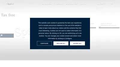 Screenshot of Spain.info