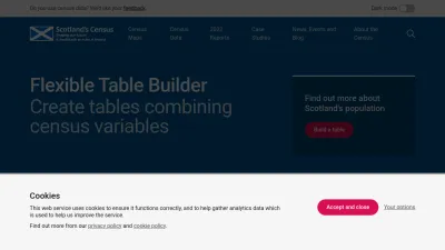 Screenshot of Scotlandscensus.gov.uk