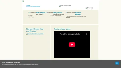 Screenshot of Conceptispuzzles.com