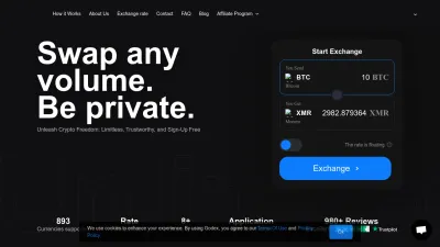 Screenshot of Godex.io