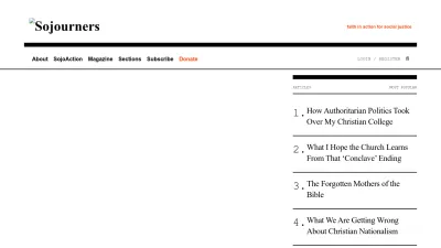Screenshot of Sojo.net
