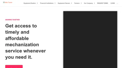 Screenshot of Hellotractor.com