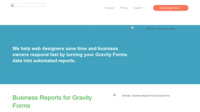 Screenshot of Gfchart.com