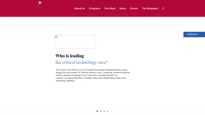 Screenshot of Aspi.org.au