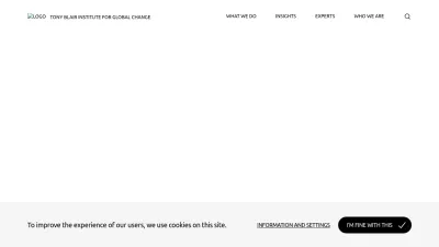 Screenshot of Institute.global