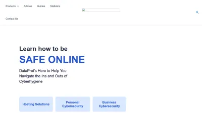 Screenshot of Dataprot.net