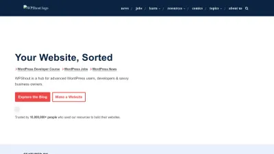 Screenshot preview of wpshout.com