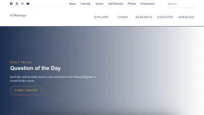 Screenshot of Wvculture.org