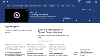 Screenshot of Kiro7.com