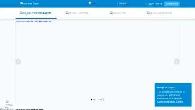 Screenshot preview of accupass.com