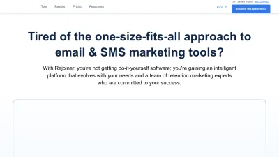 Screenshot of Rejoiner.com