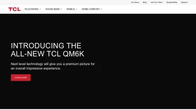 Screenshot of Tcl.com