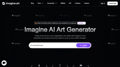 Screenshot of Imagine.art