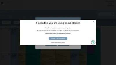Screenshot of Titantv.com