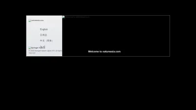 Screenshot of Natureasia.com