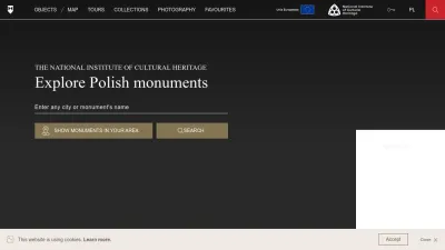 Screenshot of Zabytek.pl