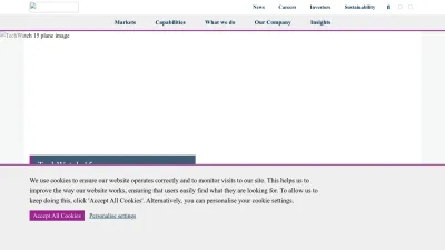 Screenshot of Qinetiq.com