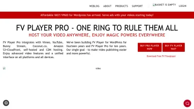 Screenshot of Foliovision.com
