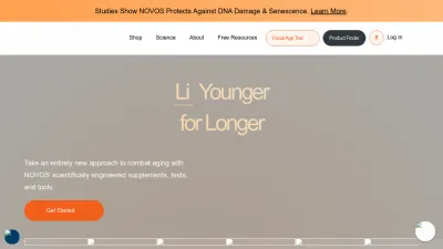 Screenshot of Novoslabs.com