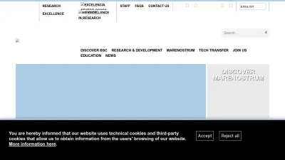 Screenshot of Bsc.es