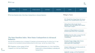 Screenshot of Itif.org