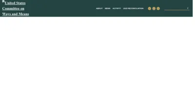 Screenshot of Waysandmeans.house.gov