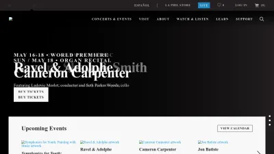 Screenshot of Laphil.com