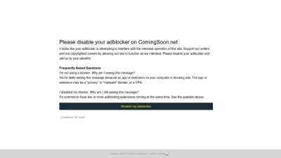 Screenshot preview of comingsoon.net